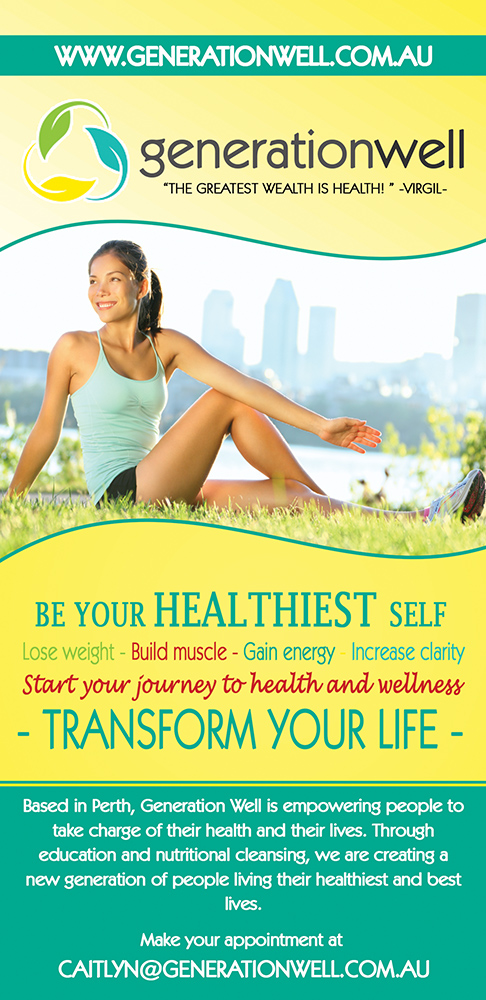 Flyer Design by Cris for Generation Well | Design #3572848