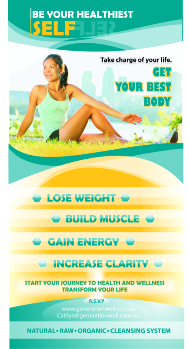 Flyer Design by brandjames for Generation Well | Design #3575748