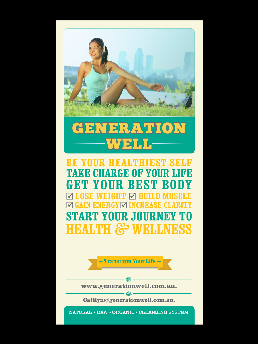 Flyer Design by chawije for Generation Well | Design #3575016