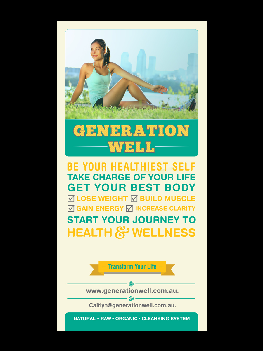 Flyer Design by chawije for Generation Well | Design #3575019