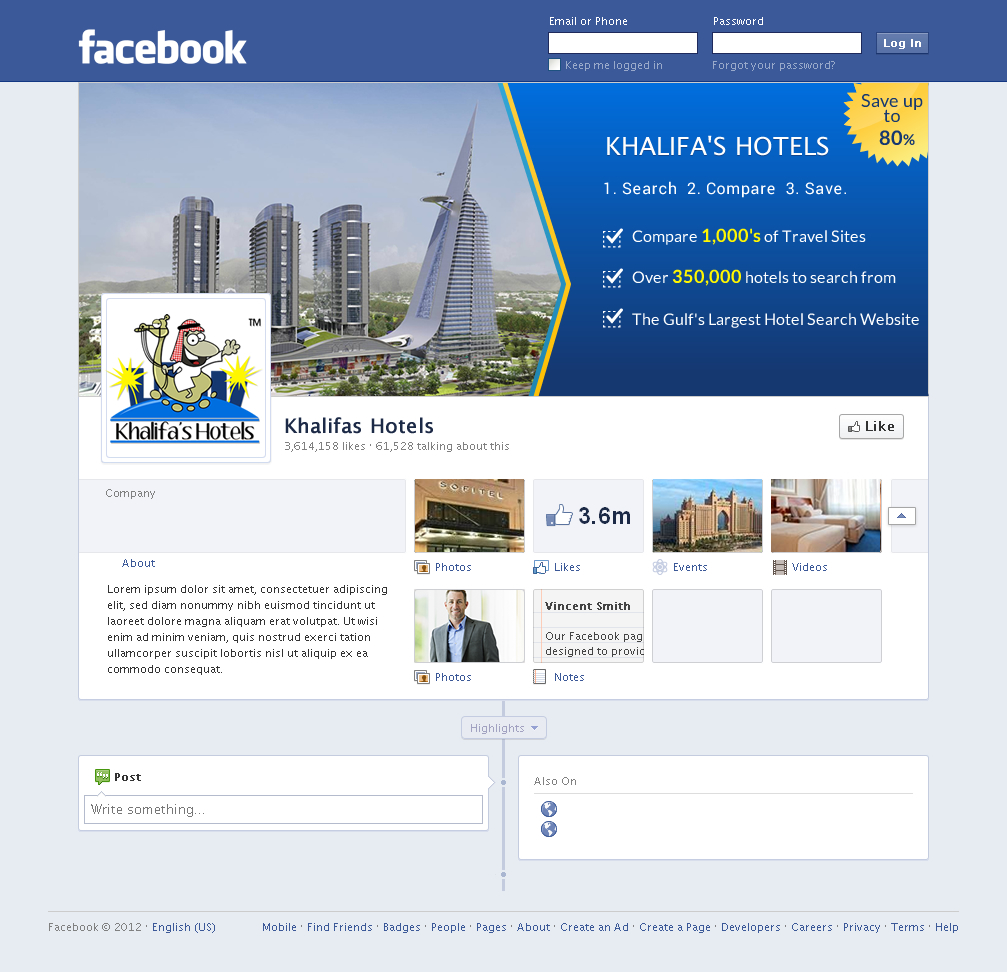 Diseño de Facebook por Sbss para este proyecto | Diseño #3559734