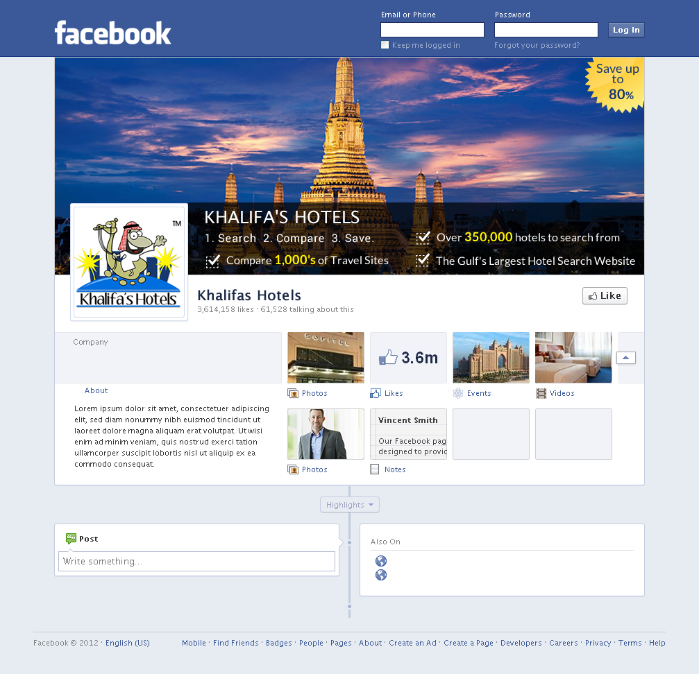 Facebook Design by Sbss for this project | Design #3559742