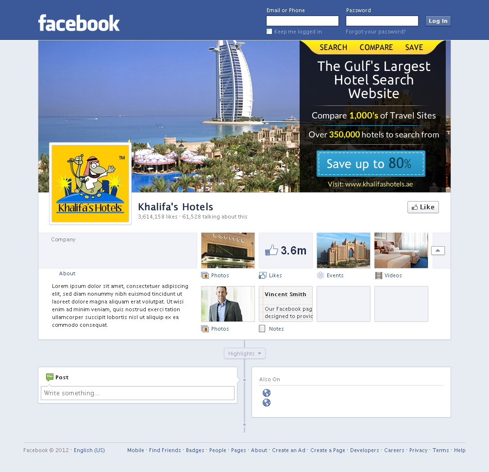 Diseño de Facebook por Sbss para este proyecto | Diseño #3573046