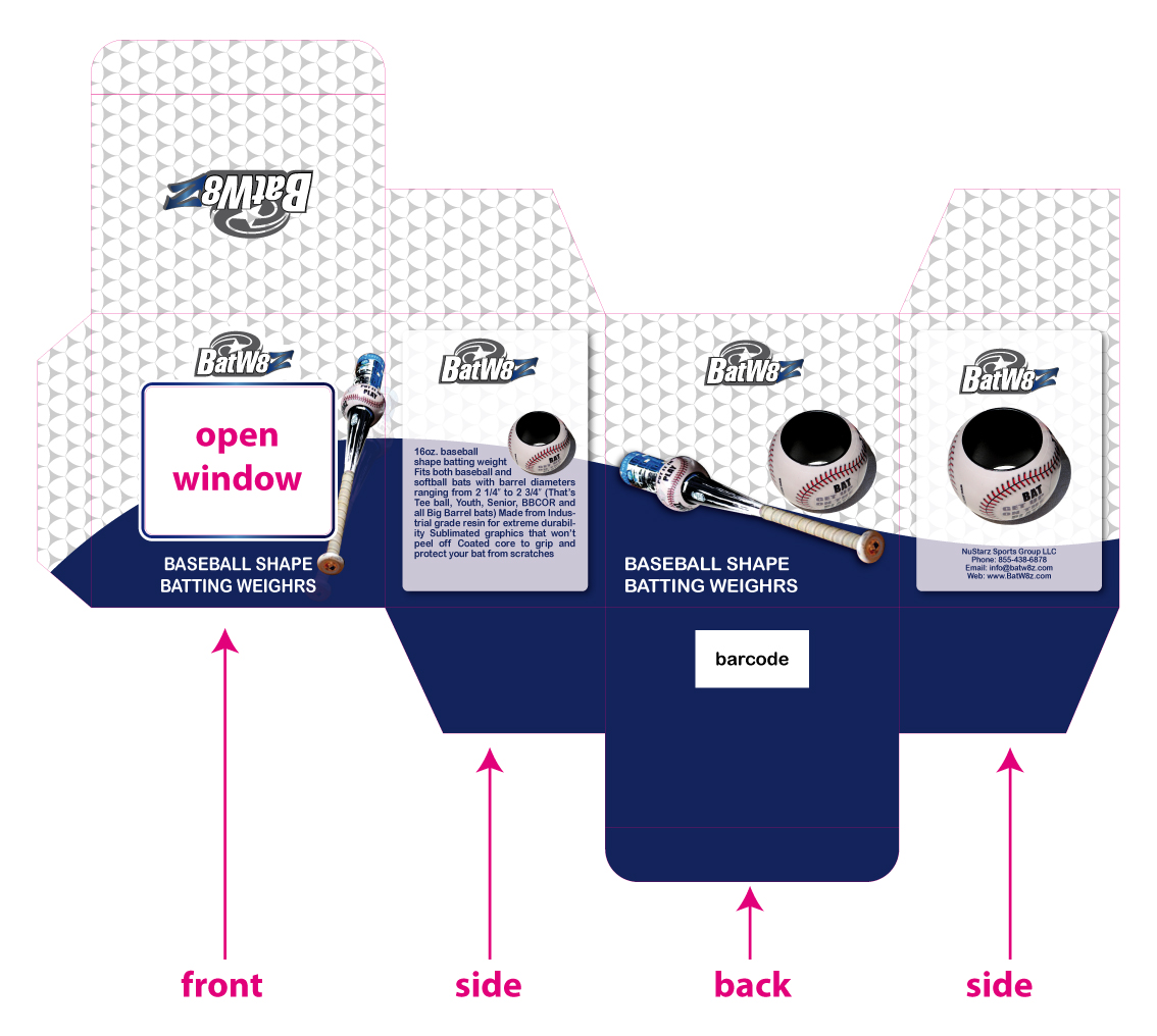 Diseño de Empaque por homegraphic para NuStarz Sports | Diseño #3549215