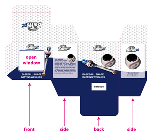 Diseño de Empaque por homegraphic para NuStarz Sports | Diseño: #3549215