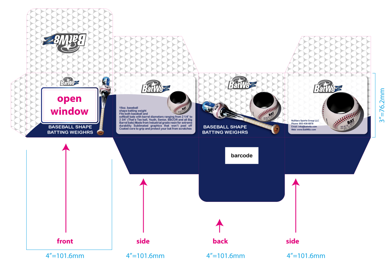 Diseño de Empaque por homegraphic para NuStarz Sports | Diseño #3551444