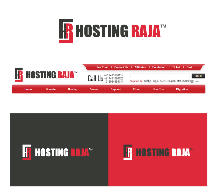 Logo Design by ZRAKdesign for Hostingraja | Design #3591842