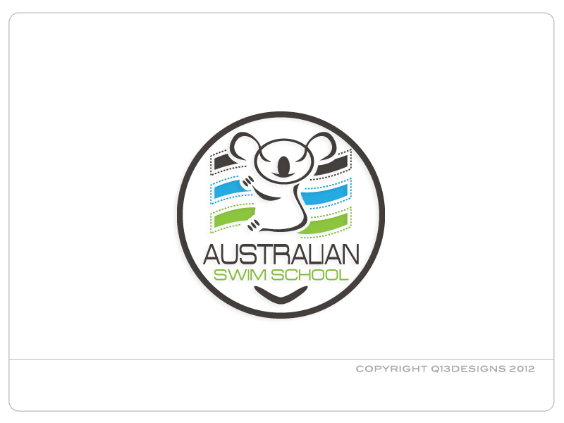 Logo Design by Suzie Q - Q13Designs.com for Australian Swim Schools Inc | Design #904884