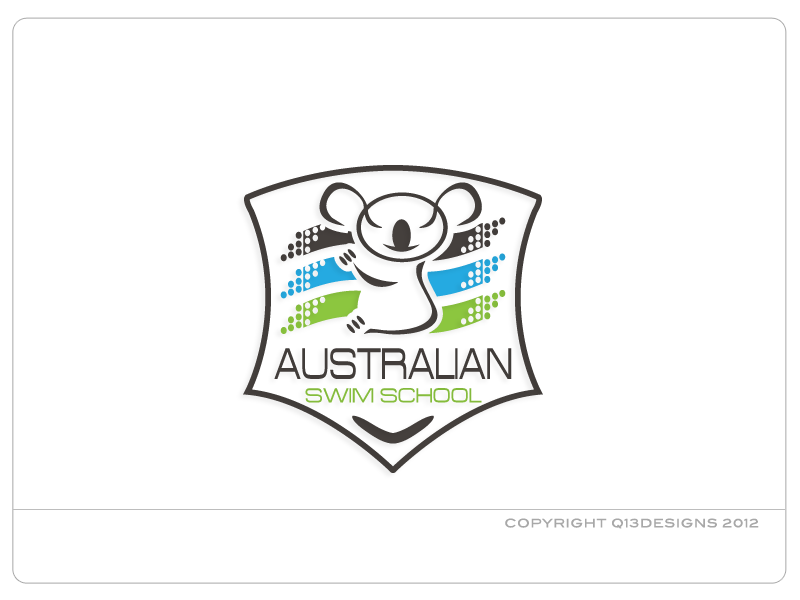Logo Design by Suzie Q - Q13Designs.com for Australian Swim Schools Inc | Design #904887