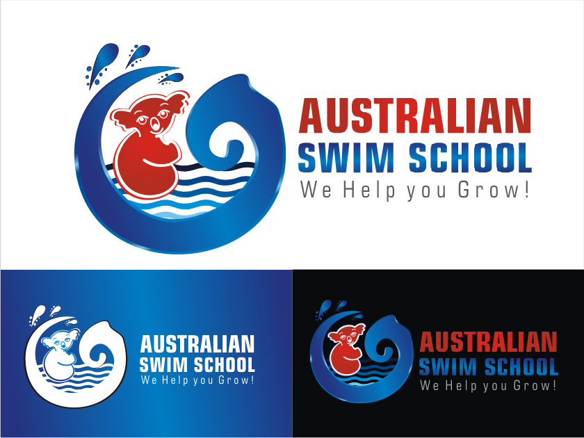 Logo-Design von Blueberry für Australian Swim Schools Inc | Design #906003