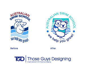Logo Design by Those Guys Designing for Australian Swim Schools Inc | Design: #899789
