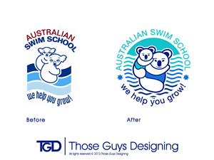 Logo Design by Those Guys Designing for Australian Swim Schools Inc | Design: #900113