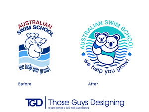 Logo Design by Those Guys Designing for Australian Swim Schools Inc | Design: #900125