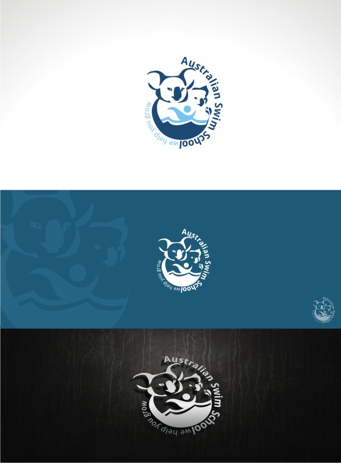 Logo Design by gray mind for Australian Swim Schools Inc | Design #907054