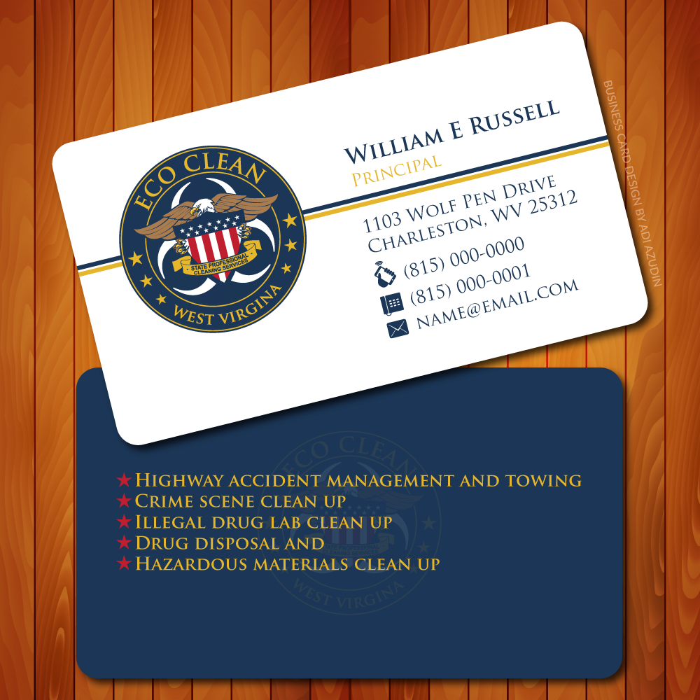 Business Card Design by adiazudin for this project | Design #3552104