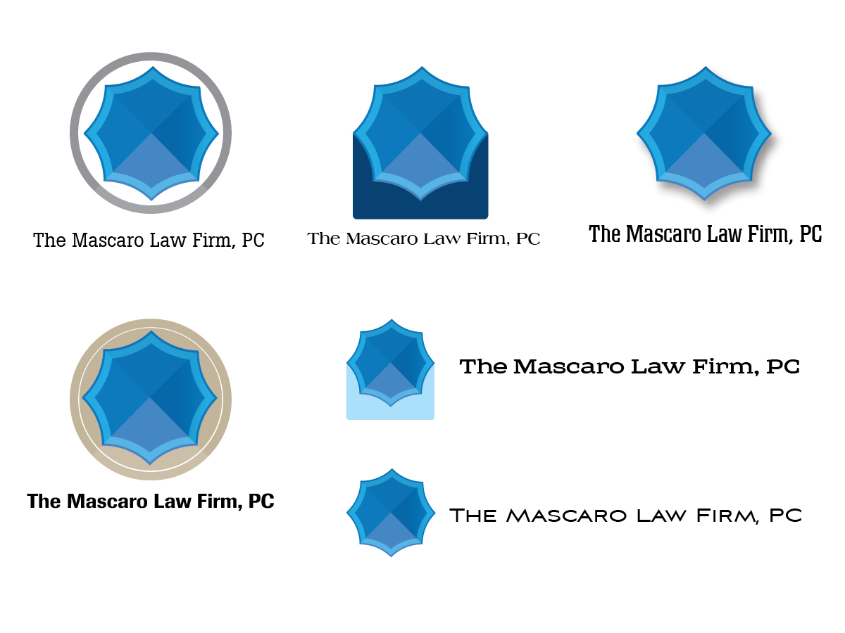 Logo Design by 90 Degree Design for Mascaro Law Firm | Design #3582313