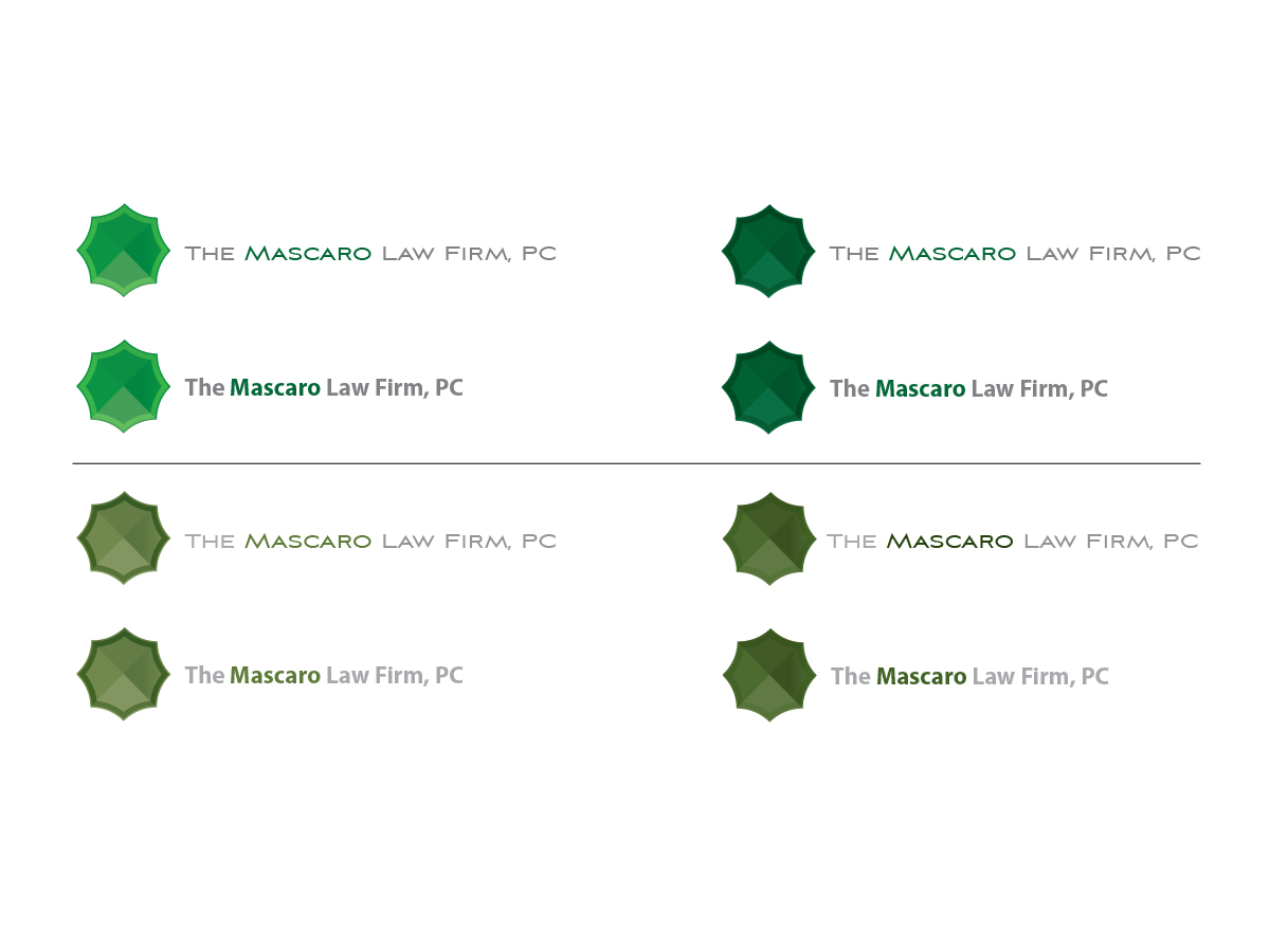 Logo Design by 90 Degree Design for Mascaro Law Firm | Design #3591254