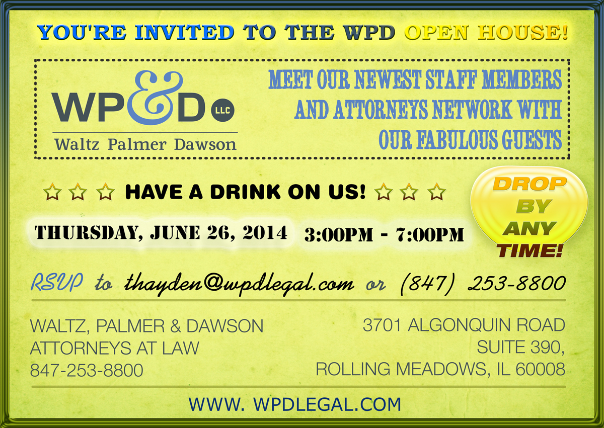 Invitation Design by UrbainFX for Waltz, Palmer & Dawson LLC | Design #3613273