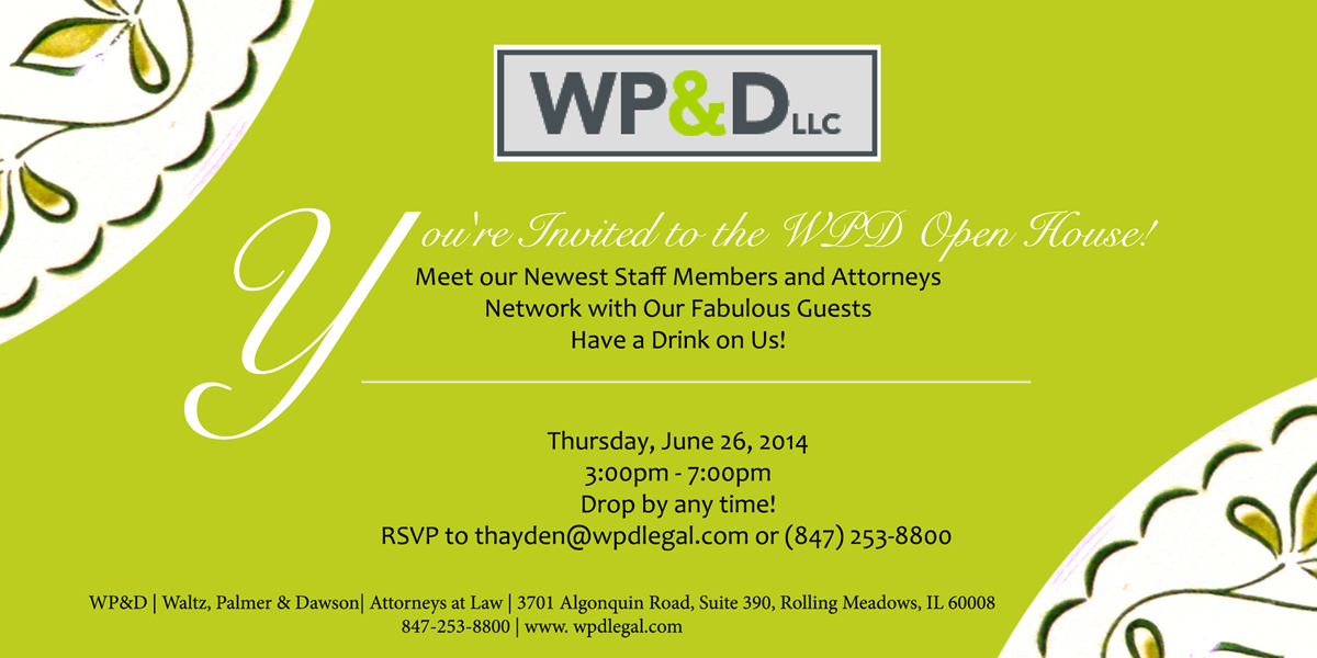 Invitation Design by EdenLlovio_2 for Waltz, Palmer & Dawson LLC | Design #3620042