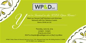 Invitation Design by EdenLlovio_2 for Waltz, Palmer & Dawson LLC | Design: #3620042
