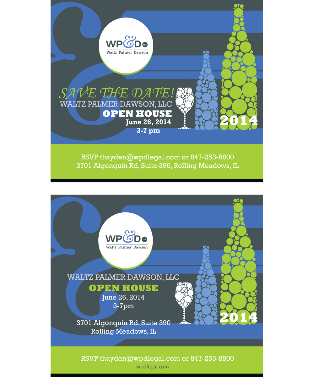 Invitation Design by Kristie Kim for Waltz, Palmer & Dawson LLC | Design: #3630786