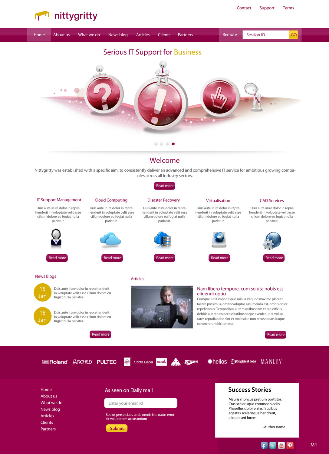 Web Design by pb for BigBox Software Ltd | Design #3555964