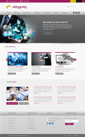 Web Design by JM for BigBox Software Ltd | Design: #3554689