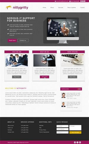 Web Design by JM for BigBox Software Ltd | Design: #3571140