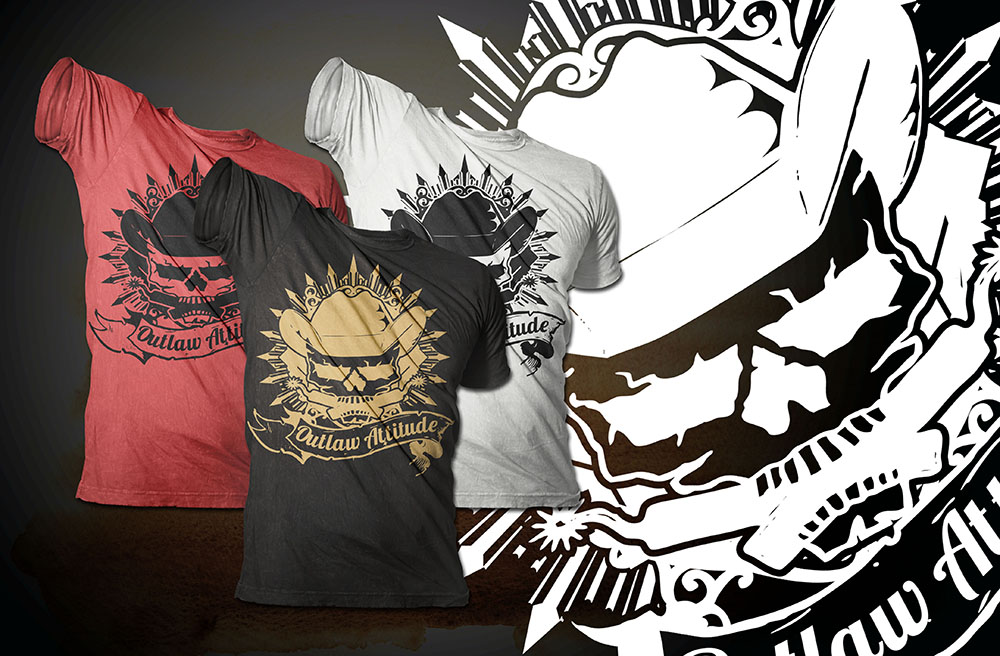 T-shirt Design by MangKepweng for Outlaw, LLC | Design #4605004