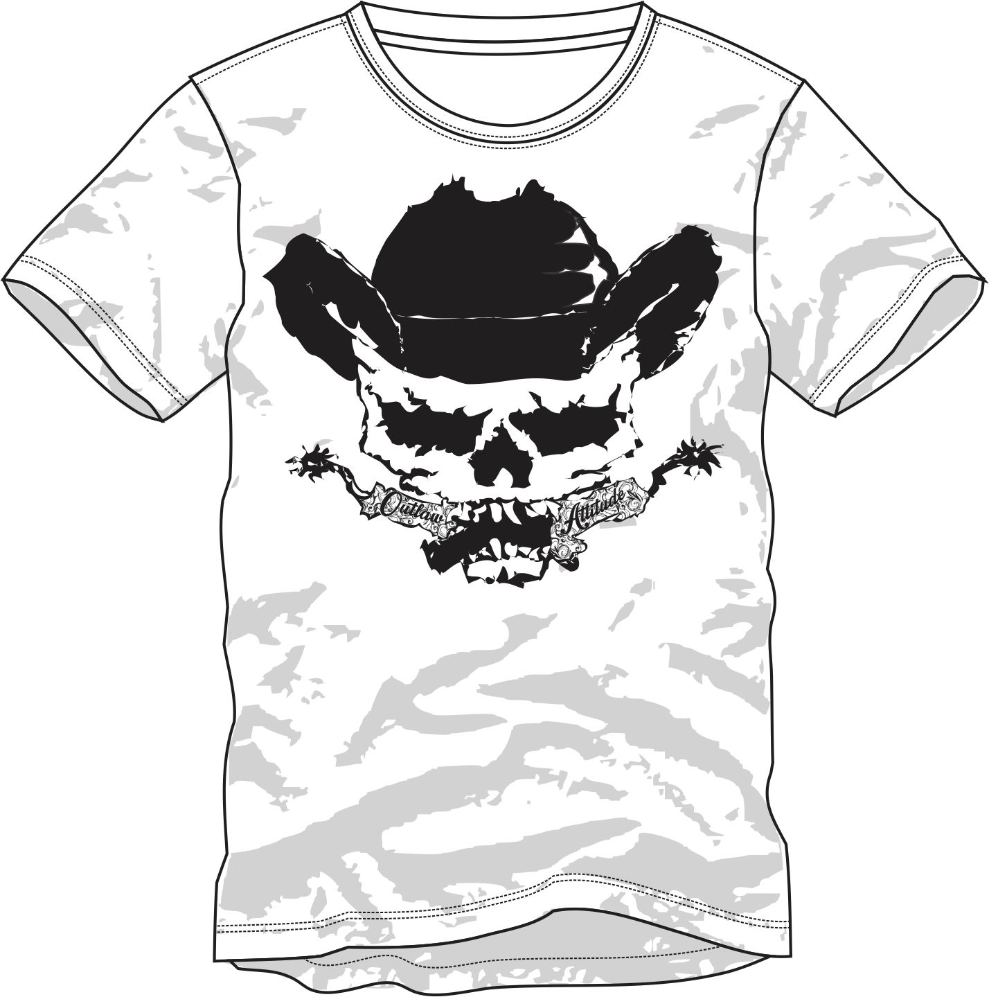 T-shirt Design by gitanapolis for Outlaw, LLC | Design #4602497