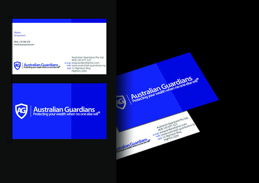 Stationery Design by Ritesh Singh for Australian Guardians Pty Ltd | Design #890869