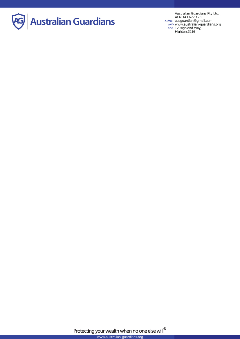 Stationery Design by Ritesh Singh for Australian Guardians Pty Ltd | Design #891555