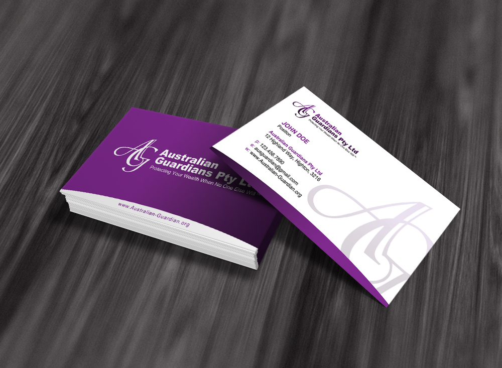 Design de Papeterie par diRtY.EMM pour Australian Guardians Pty Ltd | Design #888516