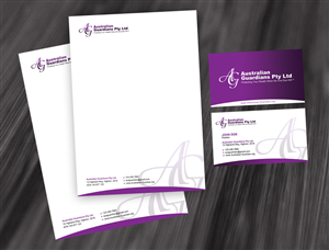 Stationery Design by diRtY.EMM for Australian Guardians Pty Ltd | Design: #888518