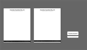 Stationery Design by Sbss for Australian Guardians Pty Ltd | Design: #891867