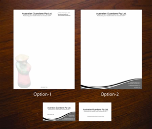 Stationery Design by Sbss for Australian Guardians Pty Ltd | Design: #892135