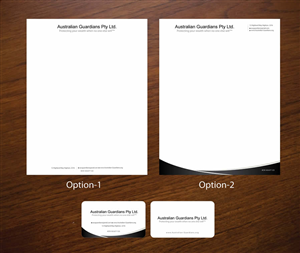 Stationery Design by Sbss for Australian Guardians Pty Ltd | Design: #892136