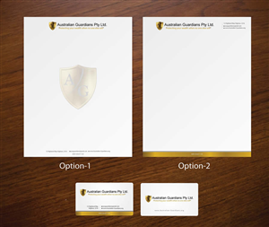 Stationery Design by Sbss for Australian Guardians Pty Ltd | Design: #893827