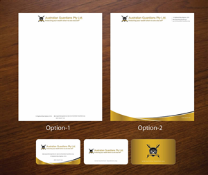 Stationery Design by Sbss for Australian Guardians Pty Ltd | Design: #893830