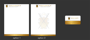 Stationery Design by Sbss for Australian Guardians Pty Ltd | Design: #894544