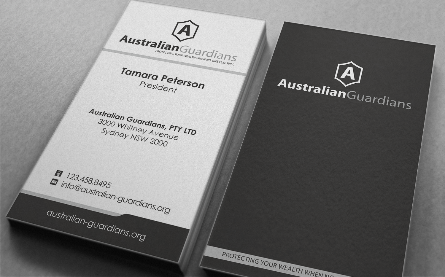 Design de Papeterie par HYPdesign pour Australian Guardians Pty Ltd | Design #887959