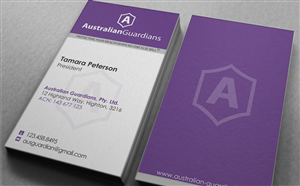 Stationery Design by HYPdesign for Australian Guardians Pty Ltd | Design: #889289