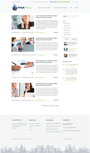 Wordpress Design by Emmanuel for Ardent Technology Solutions | Design: #3601365