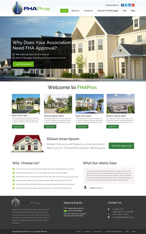 Wordpress Design by OM for Ardent Technology Solutions | Design: #3562474