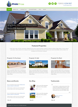 Wordpress Design by OM for Ardent Technology Solutions | Design: #3562527