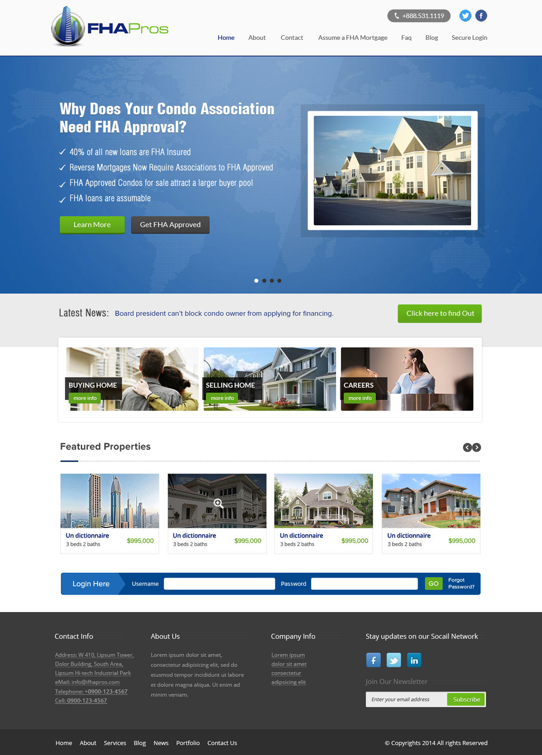 Wordpress Design by OM for Ardent Technology Solutions | Design #3562533