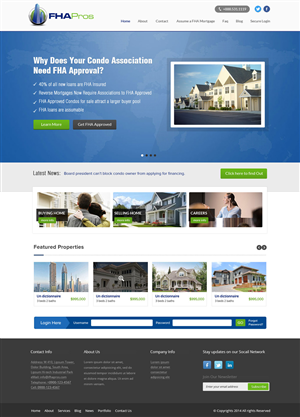 Wordpress Design by OM for Ardent Technology Solutions | Design: #3562533