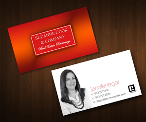 Business Card Design by ZETA for Suzanne Cook& Co | Design: #3563359