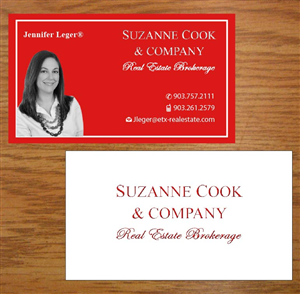 Business Card Design by Joy16589 for Suzanne Cook& Co | Design: #3560061