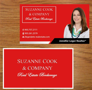 Business Card Design by Joy16589 for Suzanne Cook& Co | Design: #3560066